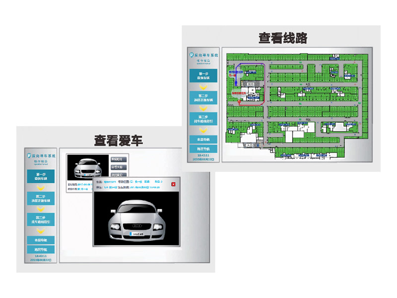  視頻車(chē)位引導(dǎo)反向?qū)ぼ?chē)系統(tǒng)